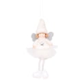 thumbnail image 1 of Matsuzay Muñeca de ángel de Navidad Adornos para el hogar Decoraciones navideñas Accesorios Diseño de escena Colgante de Navidad Regalo Kits de decoración para fiestas Blanco, 1 of 6