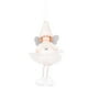 thumbnail image 1 of Bewildely Muñeco de Ángel de Navidad, accesorios de decoración navideña, diseño de escena DIY, colgante de Navidad de Año Nuevo, regalo, adorno para Kits de decoración para fiestas Blanco Bewildely HA070276-01, 1 of 1