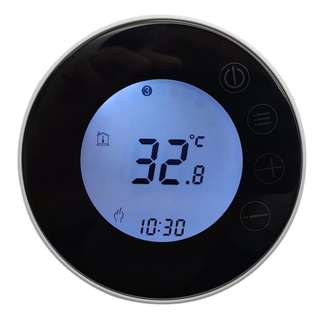 Tuya Thermostat Intelligent WiFi, Chauffe-Eau/gaz Électrique avec Télécommande, Facile à Installer