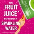 thumbnail image 2 of IZZE Sparkling Juice Beverage Blend, Apple, No Sugar Added, 8.4 FL OZ, 6 Cans, 2 of 12