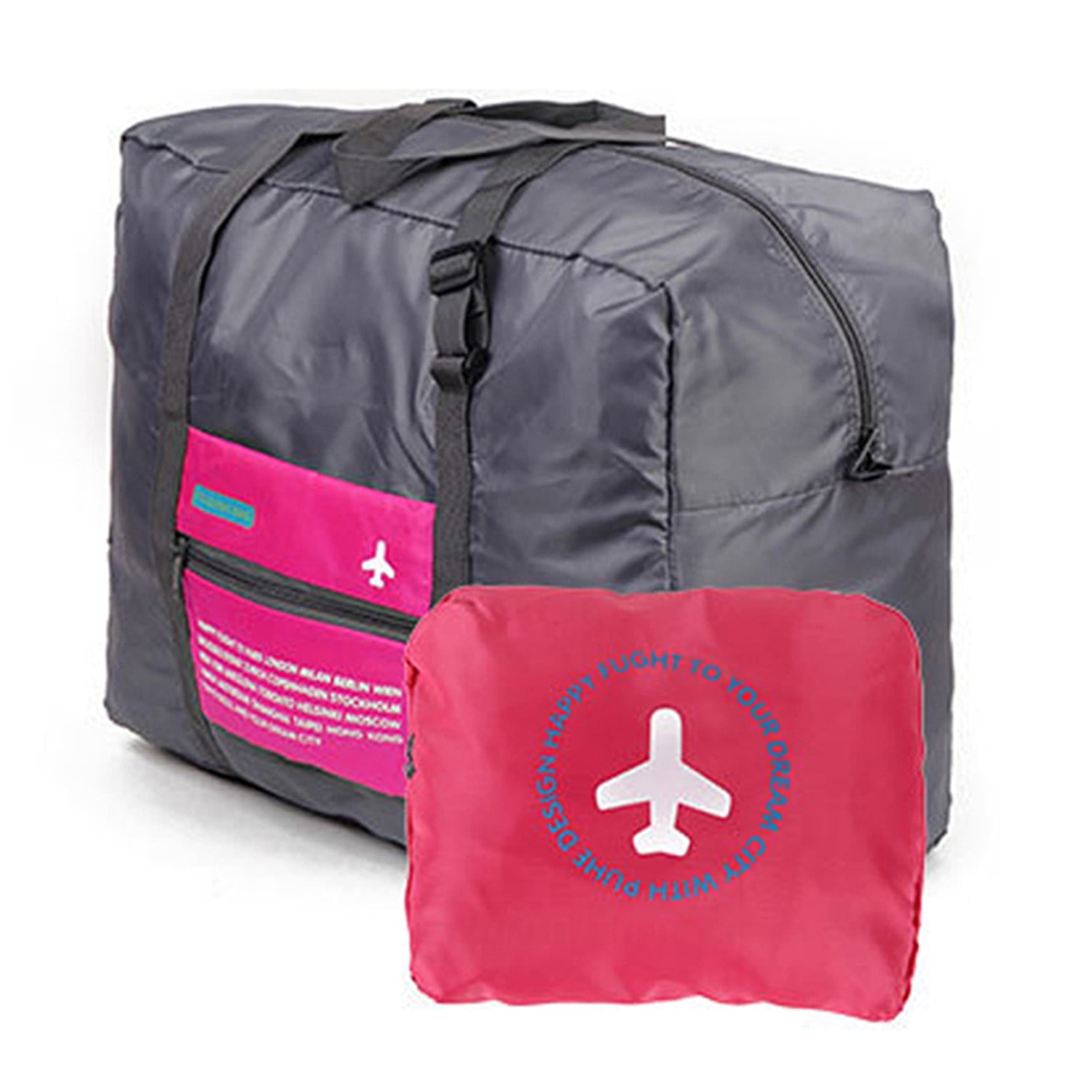 Travel Luggage Duffle Bag Lightweight Portable Handbag Retro Circle Pattern Large Capacity Waterproof Foldable Storage Tote 