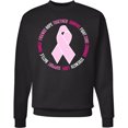 thumbnail image 2 of Inktastic Word Circle-breast Cancer Awareness Adult Sweatshirt, 2 of 4