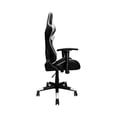 thumbnail image 4 of Nicer Furniture AP1878-WT Ergonomic Racing Gaming Chair with Head Cushions & Adjustable Armrest, White, 4 of 5