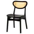 thumbnail image 3 of Baxton Studio Giuliana 5-Piece Wood & Rattan Dining Set in Brown, 3 of 4