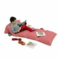 thumbnail image 3 of Retro Floor Pillow Lounger Cover, Exquisite Pattern Composition with Daisy Blooms on Pink Backdrop, Nap Mat Printed Fabric Case for 5 Pillows, 88" x 27", Pink White Marigold, by Ambesonne, 3 of 5