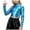 Blue-60grg, variant on RFQWOVSR Kids Long Sleeve Mock Neck Leather Dance Top Retro Pullover