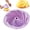 Purple, variant on CSSJKYJ 1 Pack Large Fluted Cake Pan - Nonstick Fluted Tube Pan 7.5Inch Silicone Cake Molds, Large Round Silicone Mold for Cake, Brownie, Cornbread