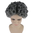 thumbnail image 6 of Womens Old Grandma Wig | Character Play Cosplay Halloween Wig | Premium Breathable Capless Cap, 6 of 9
