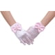 thumbnail image 1 of Guantes de niña de las flores de encaje, de malla corta, para boda (rosa), 1 of 3