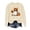 Beige, variant on ibiyuan Halloween Sweatshirts for Couples Crew Neck Loose Fit Womens Shirts Halloween Pumpkin Season Halloween Embroidered Sweater Holiday Long Sleeve Top Halloweens Outfits
