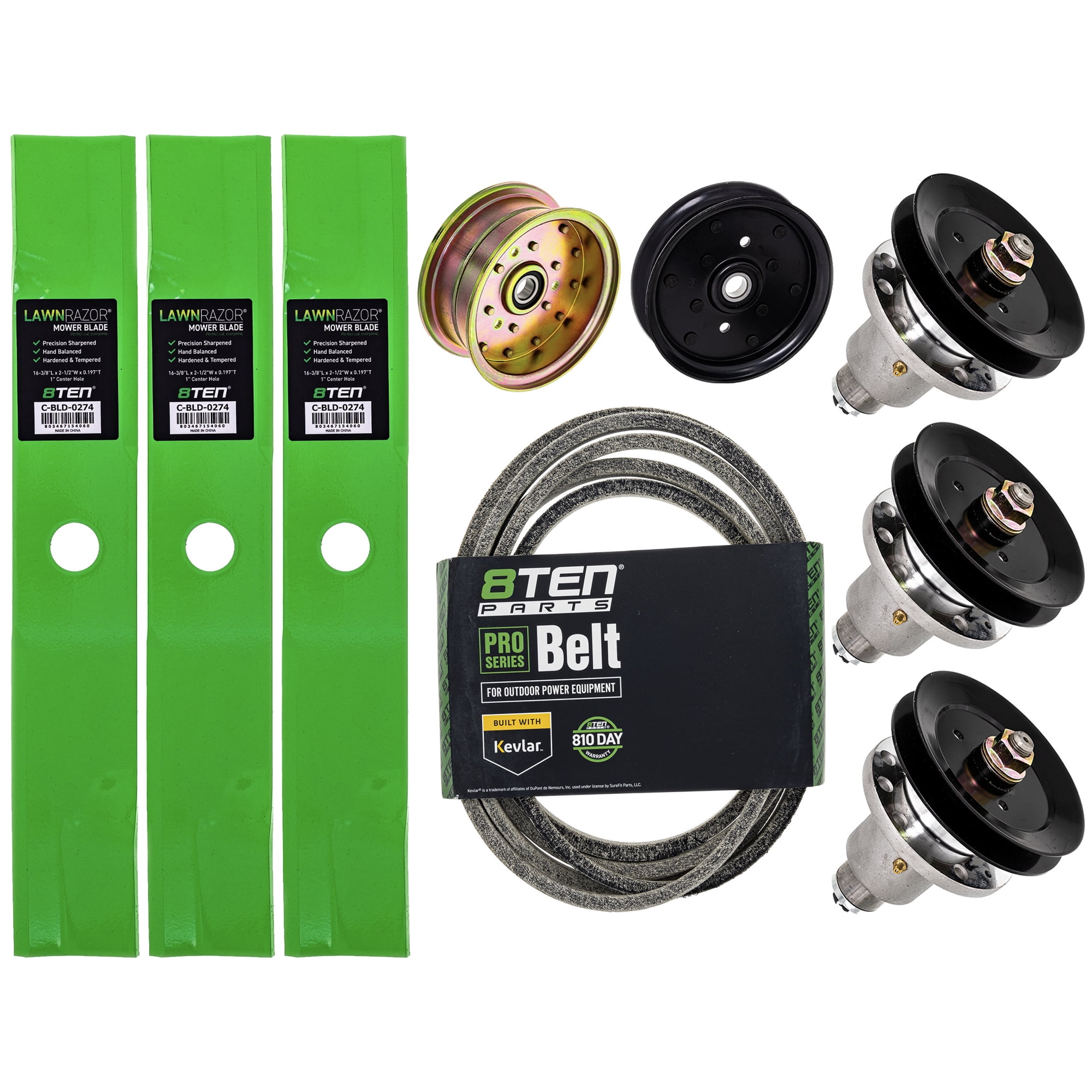 8TEN Deck Rebuild Kit for Exmark Lazer Z CT HP 103-9081 1-413308