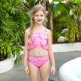 thumbnail image 4 of 5PCS Mermaid Tails for Swimming for Girls Kids Mermaid Swimsuit Costume Princess Bikini Set Bathing Suits High quality, 4 of 5
