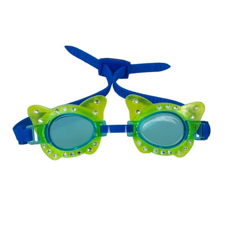 Swim Pool Games - Swimways - Glam Goggles Kids Blue New 12455-blue