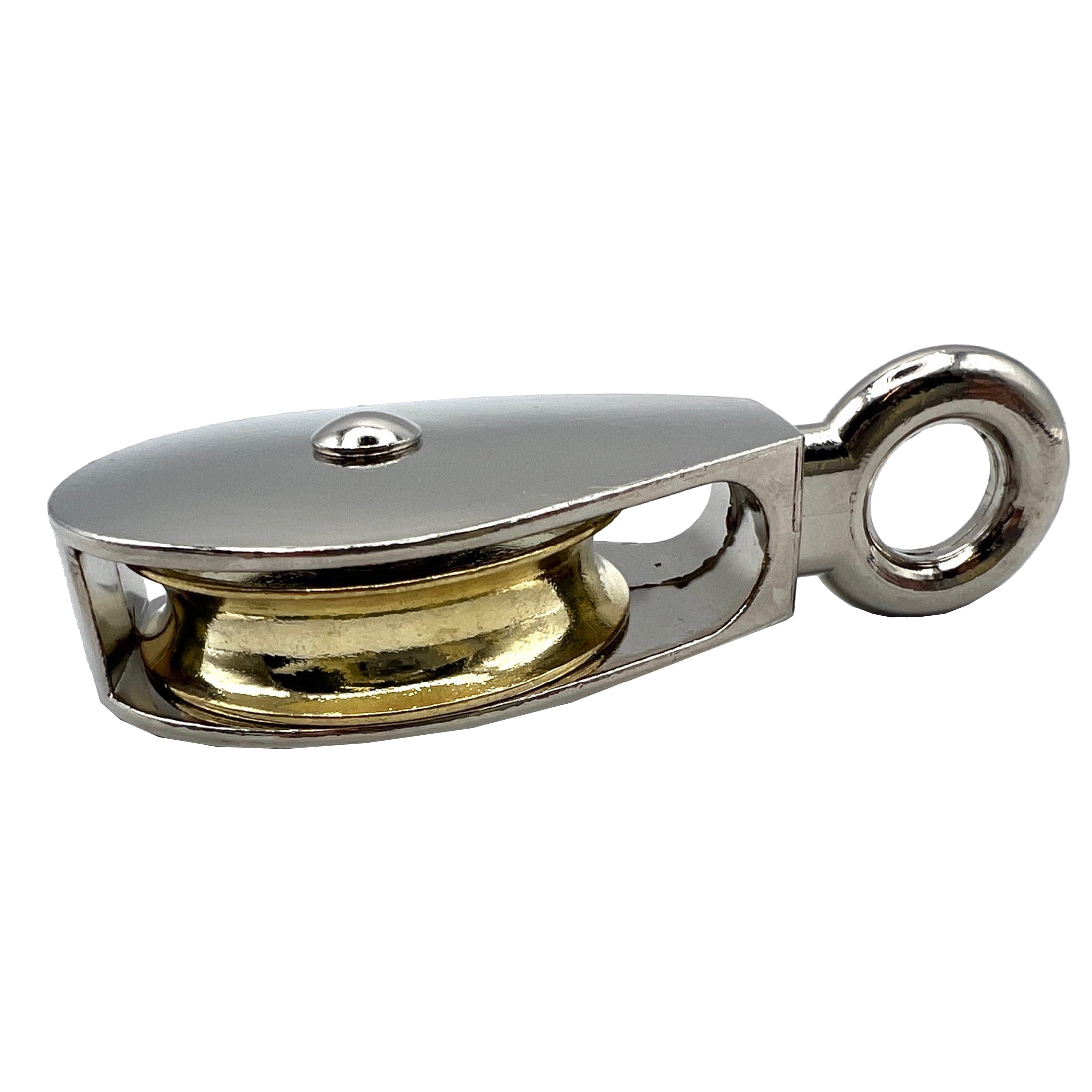 2" Fixed Eye Pulley, Zinc, Peerless Chain Company, #4730338