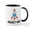 White/Black Inside, variant on CafePress - Rocket Man - 11 oz Ceramic Mug - Novelty Coffee Tea Cup