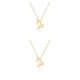 thumbnail image 1 of Collar del zodiaco Minnieouse Ajustable dorado Capricornio, 1 of 1