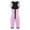 Pink, variant on Sauna Suit for Women, Sweat Vest Workout Waist Trainer Slimming Full Body Shaper with Zipper Blue S A