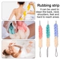 thumbnail image 2 of 3 Packs Long Stretch Back Sponge with Rope Shower Mesh Sponge Exfoliating Body Scrub Loofah for Men Women, 2 of 5
