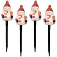 thumbnail image 2 of Northlight Jolly Snowmen Outdoor Christmas Pathway Markers - 16" - Set of 4, 2 of 9