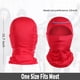 thumbnail image 5 of Máscara facial Ski Mask Achiou Summer Balaclava con protector UV, color rojo, 5 of 6