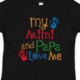 thumbnail image 4 of Inktastic Mimi and Papa Love Me Boys or Girls Toddler T-Shirt, 4 of 5