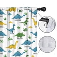 thumbnail image 4 of Blackout Kids Curtains,Dinosaur Pattern with Names Childrens Insulated Curtains Set Of 2,Bedroom Essentials,Toddler Room Decor 42"x54", 4 of 5