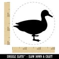 thumbnail image 2 of Duck Standing Solid Self-Inking Rubber Stamp Ink Stamper - Brown Ink - Small 3/4 Inch, 2 of 7