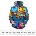thumbnail image 2 of Teen Titans Go Hoodie 3D Print Pullover Hooded Long Sleeve Sweatshirts Tops Blouse with Pocket for Mens Womens, 2 of 7