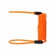 thumbnail image 5 of Naranja aleación De PVC Motocicleta Bicicleta Alarma Bloqueo De Disco Seguridad Antirrobo Resorte Recordatorio Cable Apretado, Para Motocicletas, 5 of 7