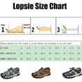 thumbnail image 3 of Lopsie men's summer leather sandals breathable casual beach men's sandals closed toe crash brown sandals US size 9.5, 3 of 7