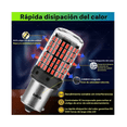 thumbnail image 4 of 2 Focos Led 1156 Bau15s Direccionales Py21w 7507 Cuartos Luz Roja 150° Lab.G Rojo, 4 of 5