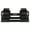 Black, variant on Exercise Equipment 52LBS Adjustable dumbbell steel and plastic(Rubber coated dumbbell),Home Gym Equipment