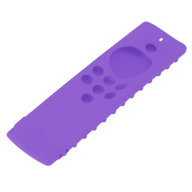 Remote Control Protective Case, Remote Control Cover Shockproof Accurate Cutouts For Watching TV Purple