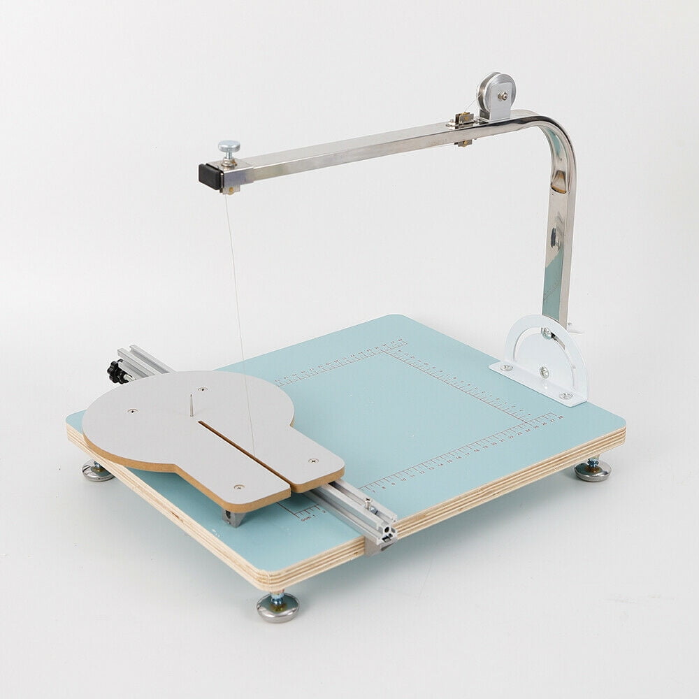 Fichiouy Hot Wire Foam Cutter Working Table Tool Desktop Styrofoam Sponge Cutting Tool 110V