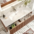 thumbnail image 3 of Eviva Dolce Vita 48 Blush Wall Mount Vanity with Solid Surface Integrated Sink, 3 of 6