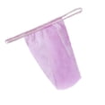 thumbnail image 2 of Qarigey 100 Uds. Bragas desechables de viaje en Tanga, ropa interior de Spa con espalda en T, calzoncillos de Sauna elásticos no tejidos para Ropa interior Rosa, 2 of 6