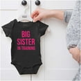 thumbnail image 5 of Big Sister In Training Expecting Bodysuit Jumper Girls Infant Baby Brisco Brands 18M, 5 of 6