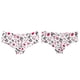 thumbnail image 2 of Gibobby Braguitas Slim Fit Ropa interior de cintura transpirable sin con estampado de corazón para el día de San Valentín para mujer (estilo 5)(Rosa, XL), 2 of 4