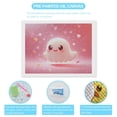 thumbnail image 6 of Diamond Art Kits for Adults, Halloween Pink Cute Ghost ADiamond Painting Kits for Beginners, Frameless Round 5D Full Drill Diamonds Art Pictures Gem Art Crafts Home Decor Gifts, 6 of 8