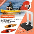 Universal Transom Trolling Motor Mounting Bracket for Kayaks Marine