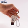 thumbnail image 4 of for Mercedes Key Fob Cover Soft TPU Key Case Protector Fit for Mercedes Benz 2017-2021 E-Class, 2018-2021 S-Class, 2019-2021 A-Class C-Class G-Class 4 Buttons with Bling Keychain,1,white, 4 of 5