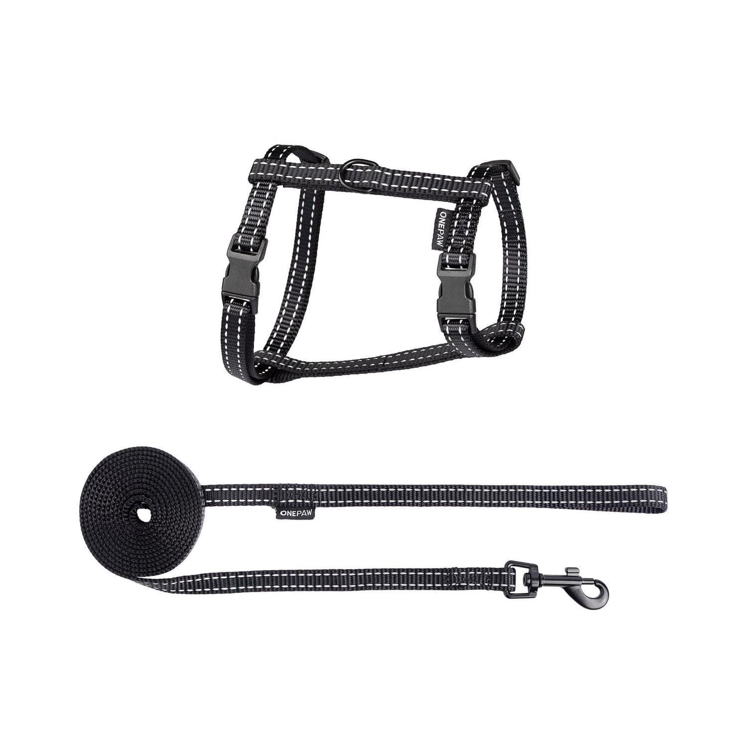 One Paw, Cat Harness and Leash Set, Adjustable, Reflective, Cat Harness and Leash Set