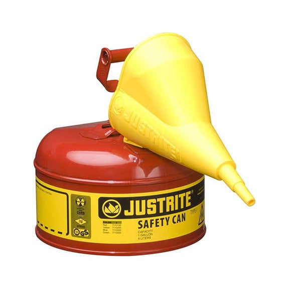 CAN, SAFETY W/FNL, T1, 1G RED