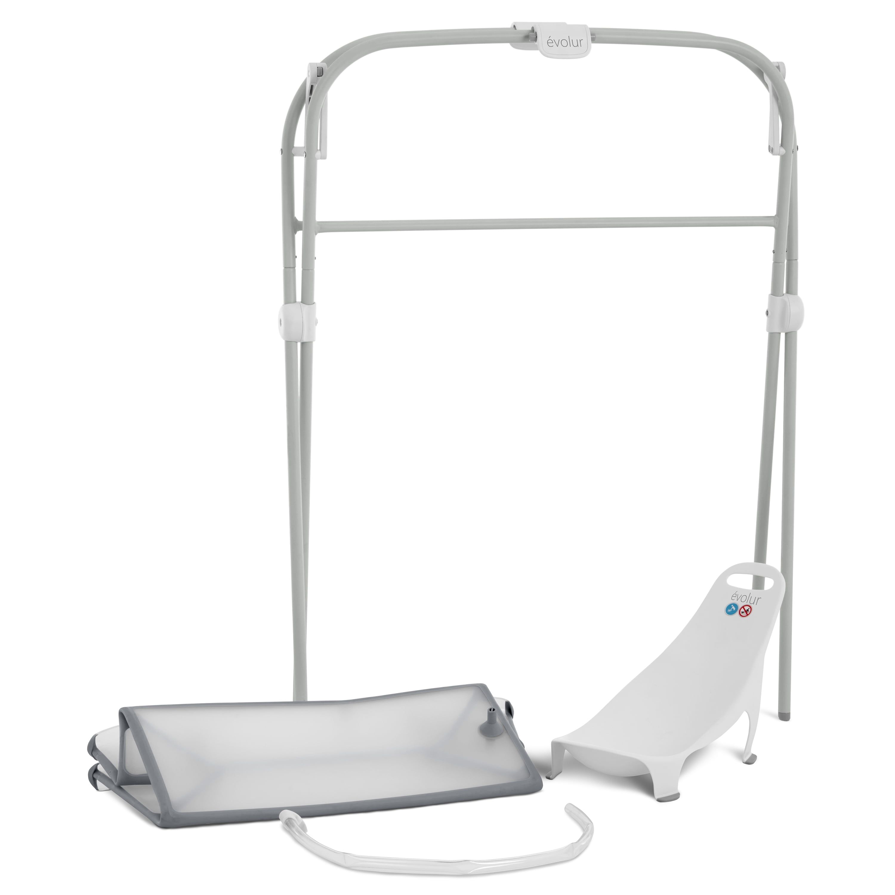 Evolur Supple Baby Spa Set, White