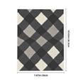 thumbnail image 2 of Crystal Paste 10.4×7.8in Good Viscosity, Bright Color And Eye-Catching Easy To Distinguish For Glass Metal Plastic Argyle Plaid Dimgray_2, 2 of 8