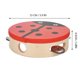 thumbnail image 1 of 15cm Wooden Hand Held Tambourine Musical Percussion Instrument Toy Gift (1#), 1 of 1