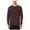 Red - htbordeaux2t, variant on 32 Degrees Mens Heat Plus Henley Shirt