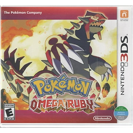 Pokemon Omega Ruby (3DS) + Pokemon Playing Cards (Best Pokemon In Pokemon Omega Ruby)