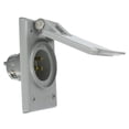 thumbnail image 1 of Receptáculo de entrada de alimentación Leviton 5278-CWP 15A 125V, nailon, gris, 1 of 1