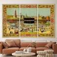 thumbnail image 2 of Kaaba, Canvas Print, Canvas Wall Art, 3d Canvas, Muslim Housewarming Art, Muslim Gift Wall Decor, Islamic Gift Canvas Art, Canvas Wall Decor - Gallery Wrapped, 2 of 9